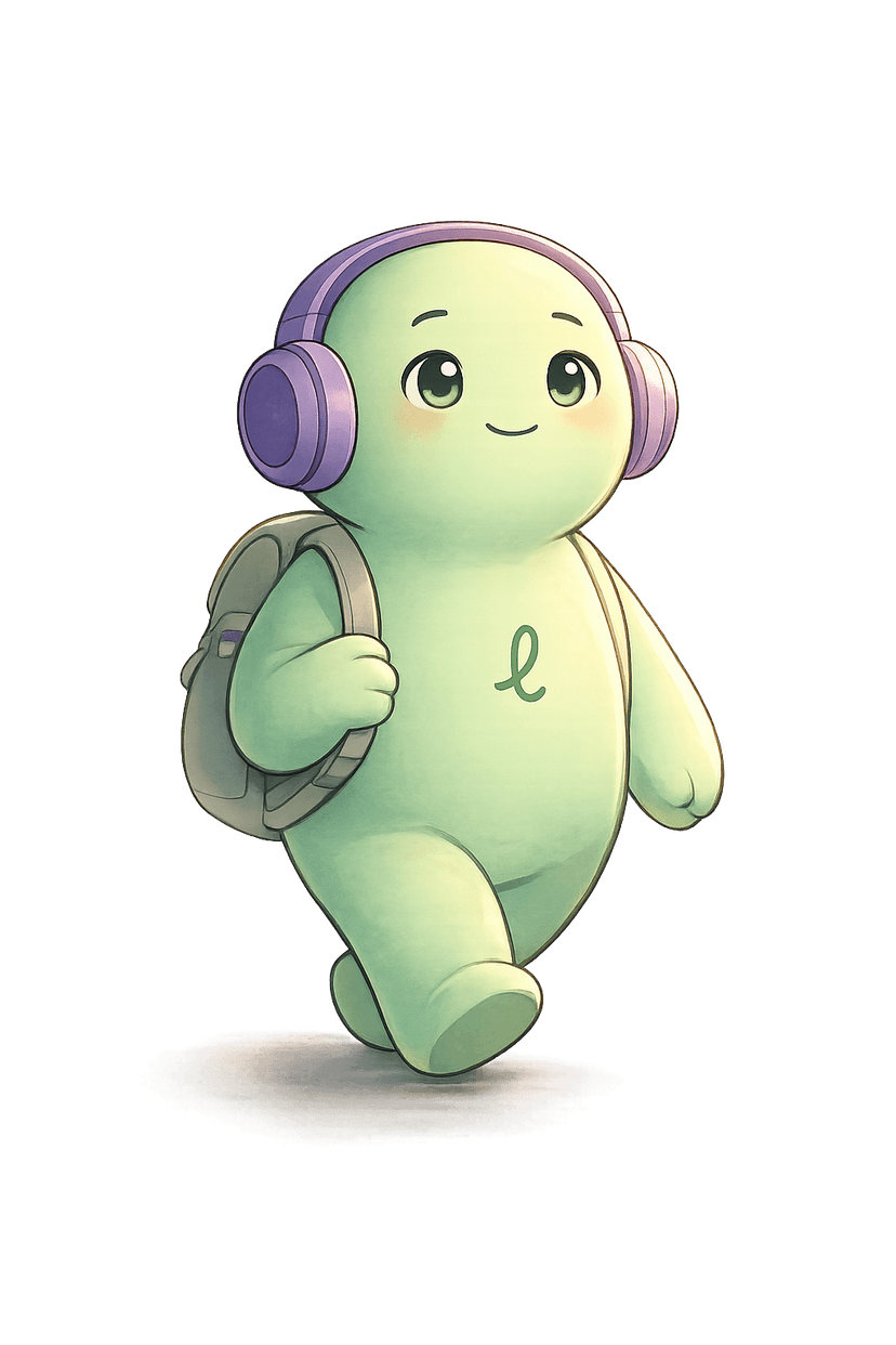 Lira character walking calmly